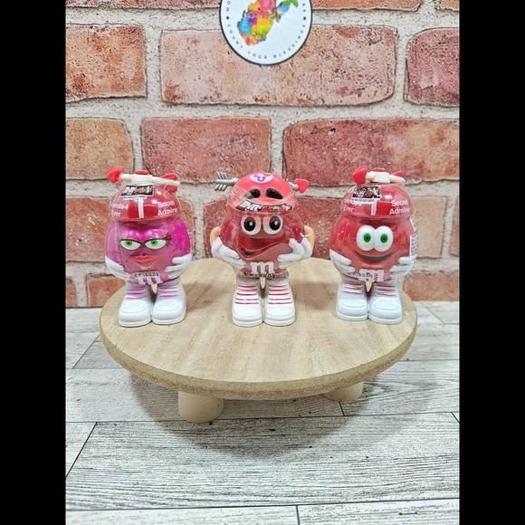 Set of 3 Valentines M&M's Minis Characters From Early 2000s New Sealed - Picture 1 of 6